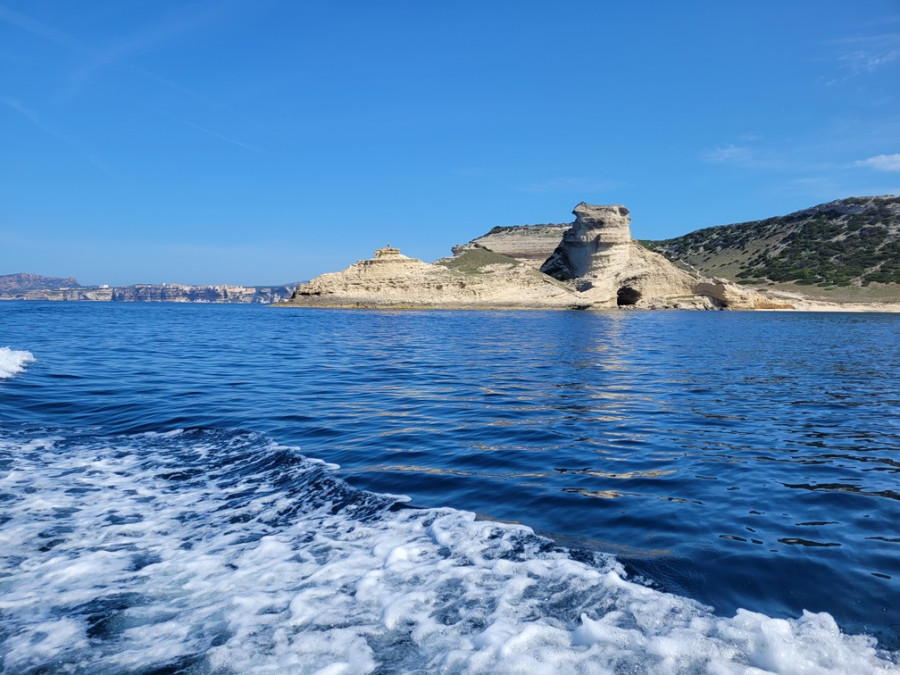 Boottocht bij Bonifacio Boottocht bij Bonifacio
