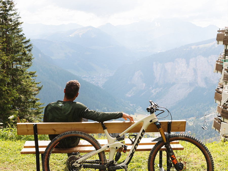 Mountainbiken in Avoriaz Mountainbiken in Avoriaz