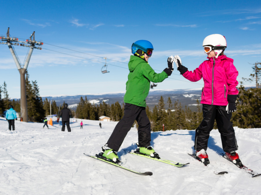 Skiën met kinderen in Noorwegen