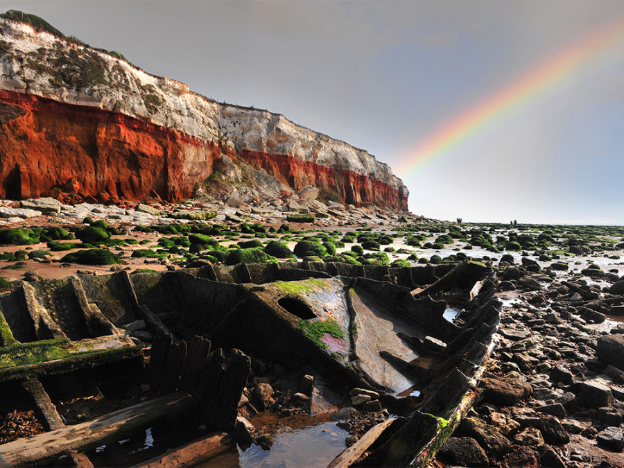 Hunstanton kliffen Hunstanton kliffen
