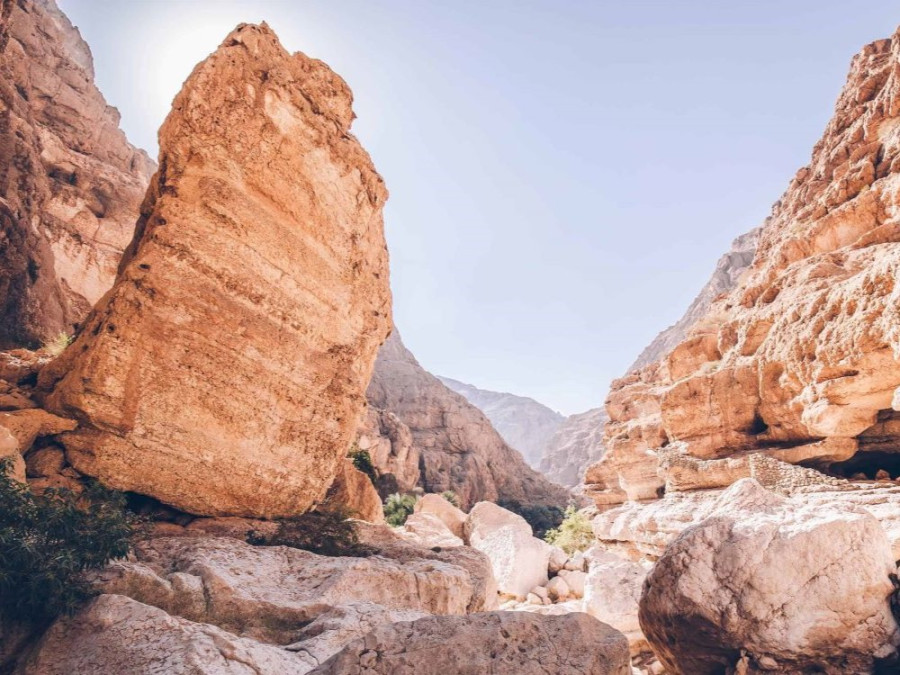 Canyon Wadi Shab Canyon Wadi Shab