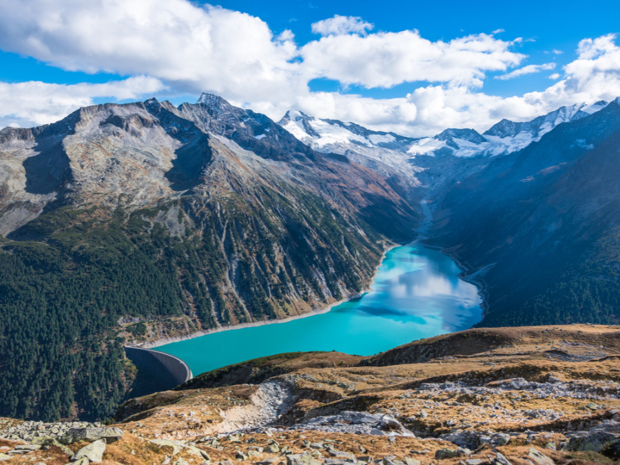 Schlegeis Stausee Schlegeis Stausee