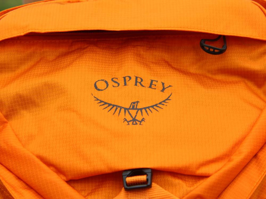 Reflecterend Osprey logo Reflecterend Osprey logo