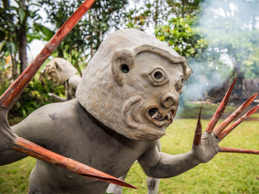 Asaro Mud man Asaro Mud man