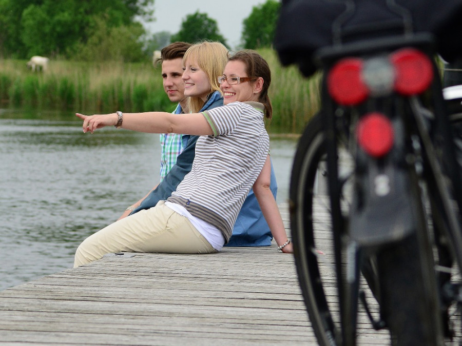 Fiets pauze Fiets pauze