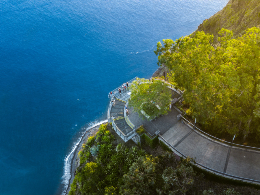 Cabo Girao glazen platform Madeira Cabo Girao glazen platform Madeira