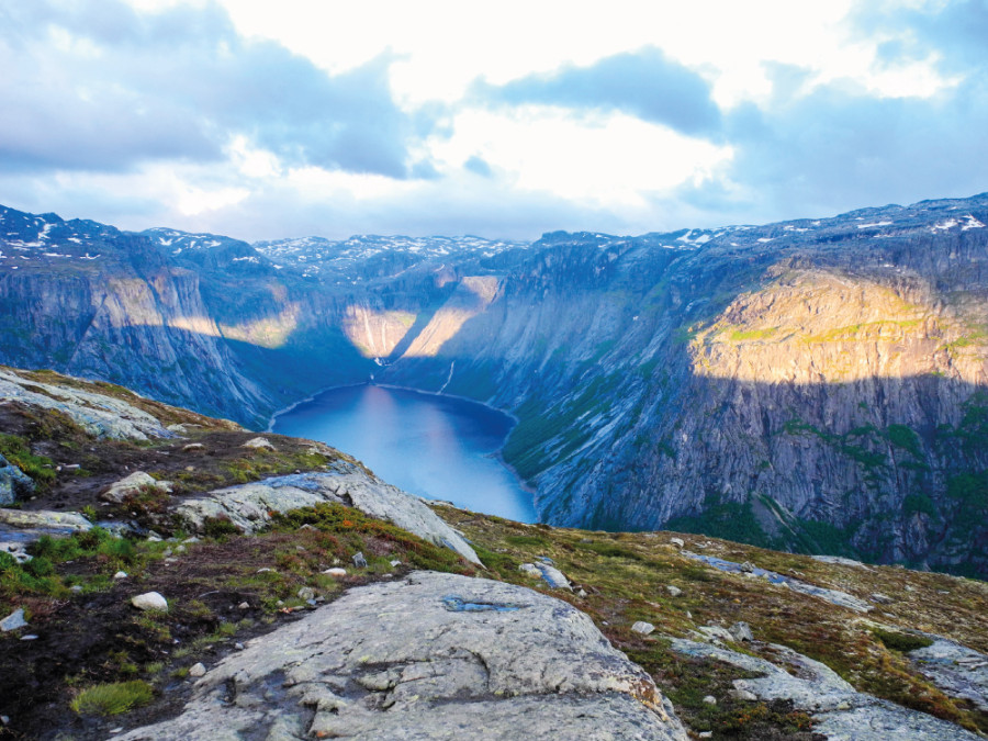 Route Trolltunga Route Trolltunga