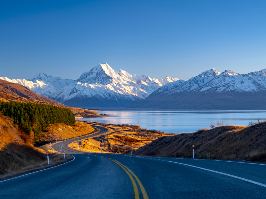 Mount Cook Nieuw-Zeeland Mount Cook Nieuw-Zeeland