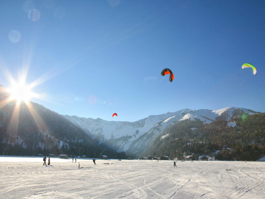 Snowkiten Achensee Snowkiten Achensee
