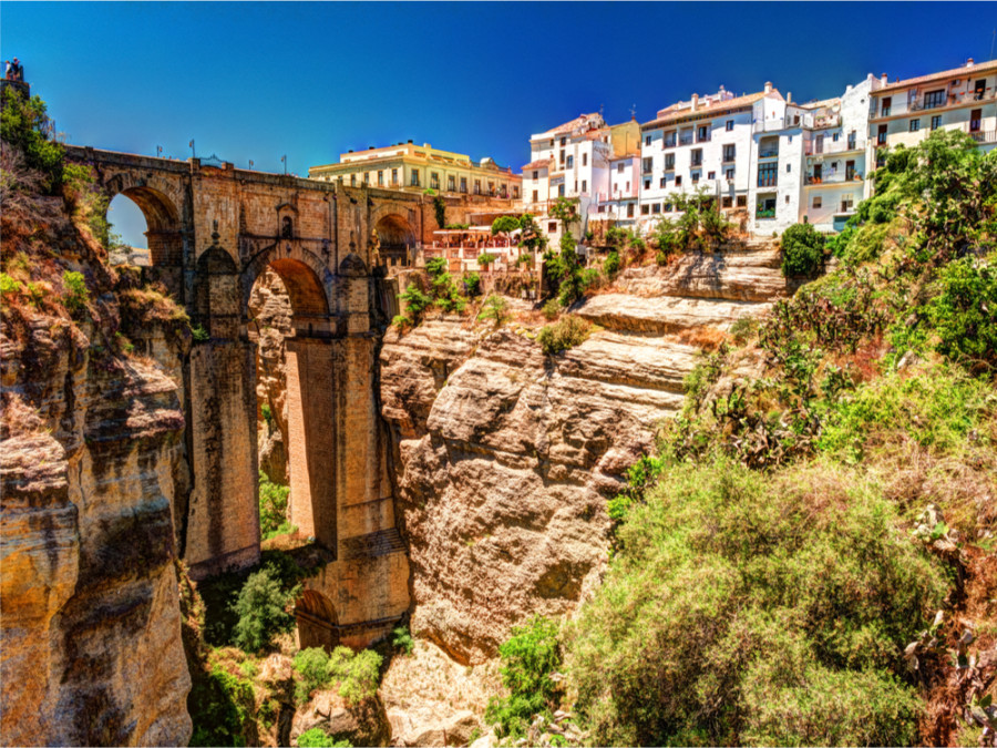 Kloof bij Ronda Kloof bij Ronda