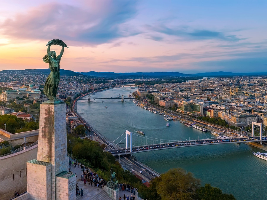 Gellert Hill standbeeld Gellert Hill standbeeld