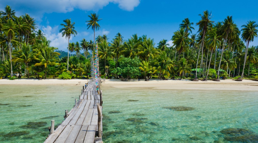 Rustig Thais eiland Rustig Thais eiland