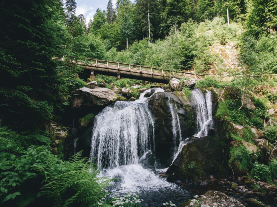 Triberg watervallen Triberg watervallen
