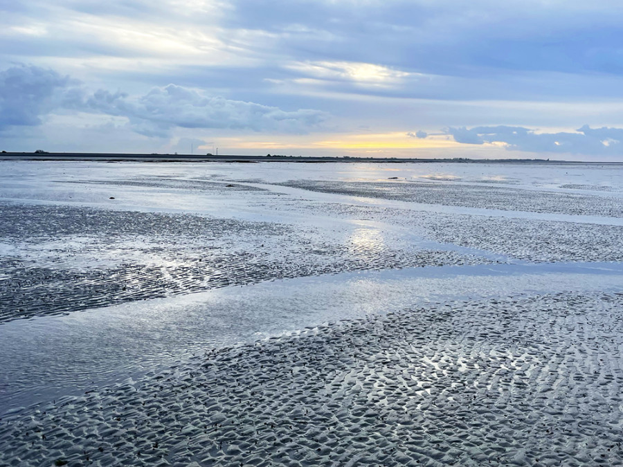 Watergeulen het wad Watergeulen het wad