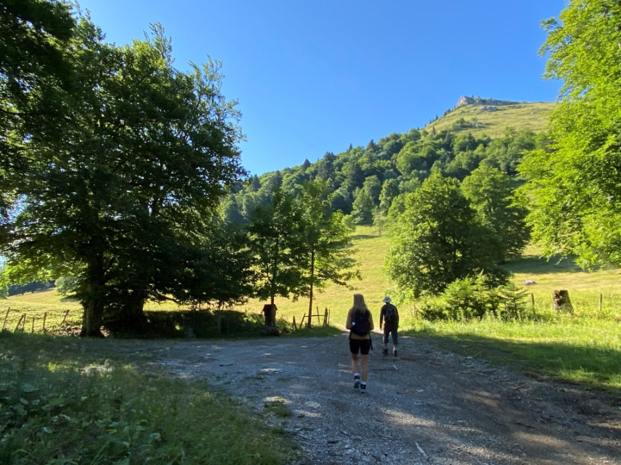 Tour de l'Aup wandelen Tour de l'Aup wandelen