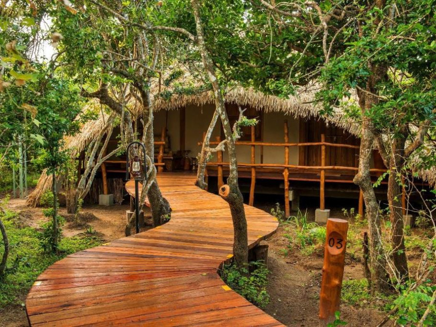 ecolodge bij Yala ecolodge bij Yala