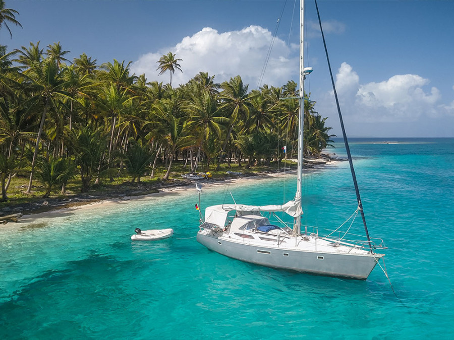 Zeilen naar de San Blas eilanden Zeilen naar de San Blas eilanden