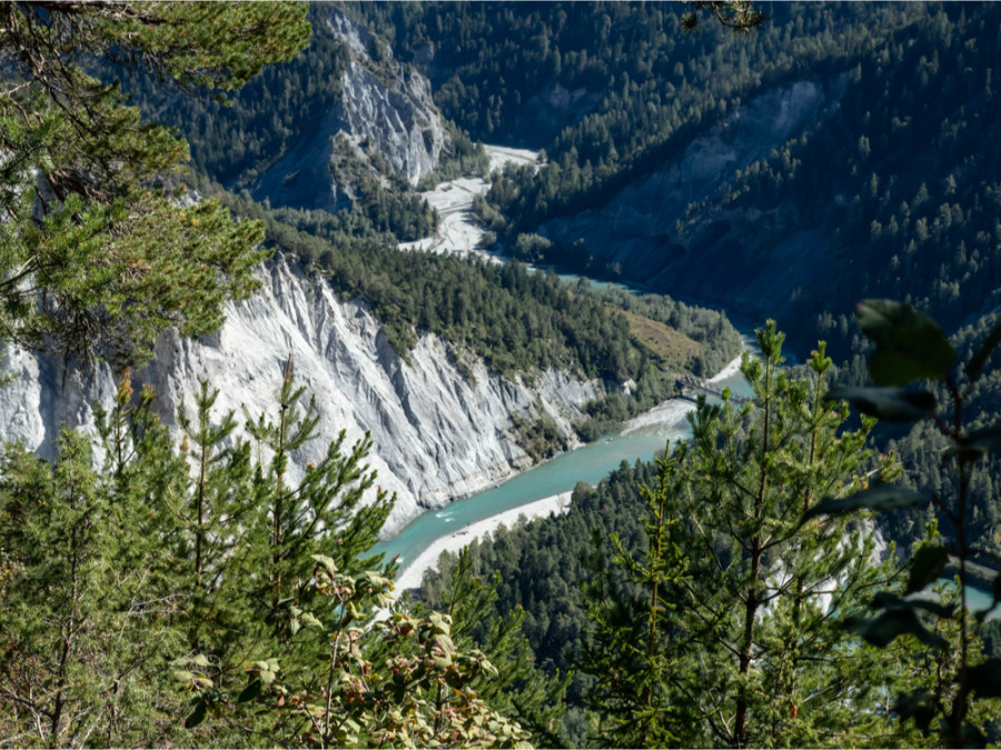 Rheinschlucht Graubünden Rheinschlucht Graubünden