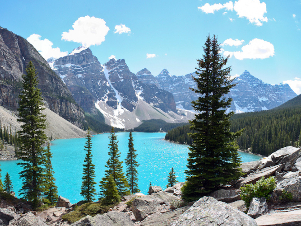 Moraine lake, Canada