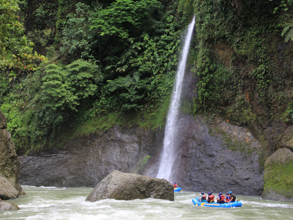 Raften Pacuare Rivier