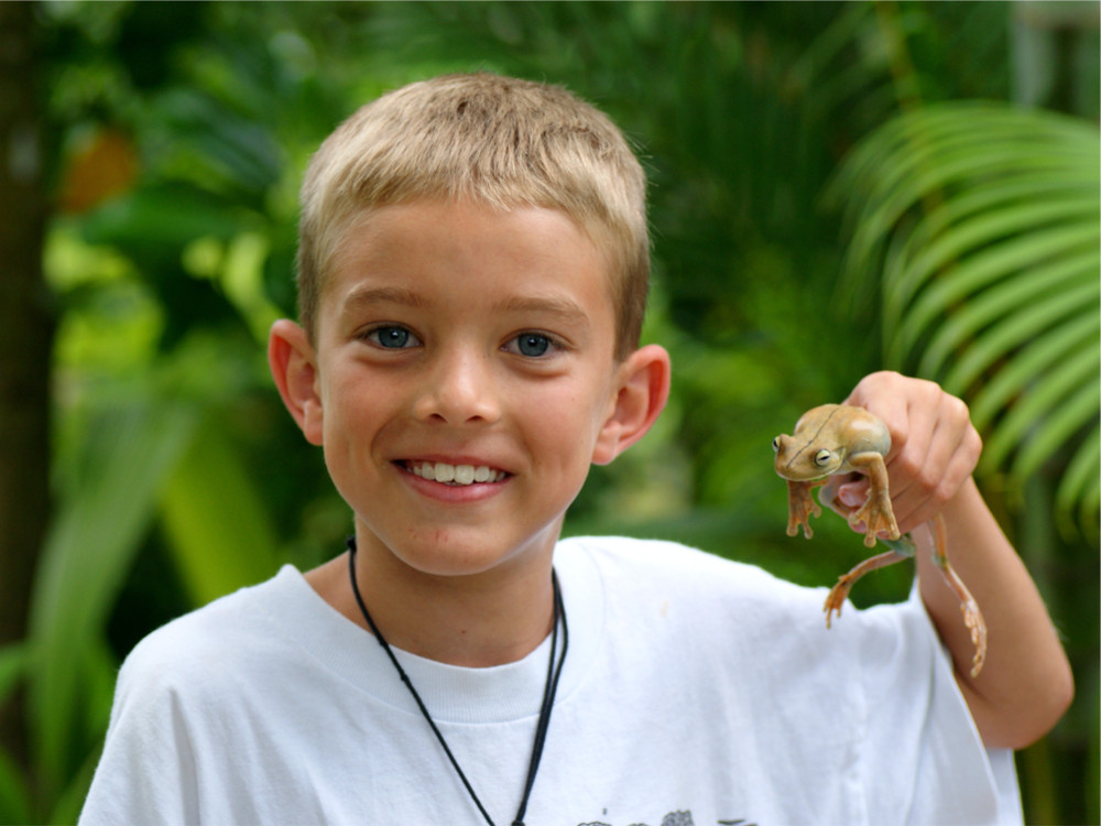 Costa Rica met kind