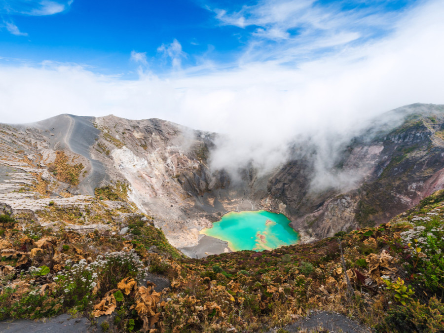 Vulkanen in Costa Rica