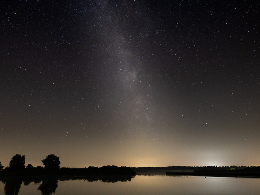 Melkweg in Lauwersmeer