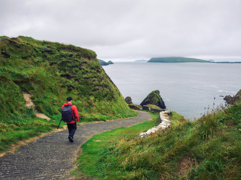 Hiken nabij Dunquin