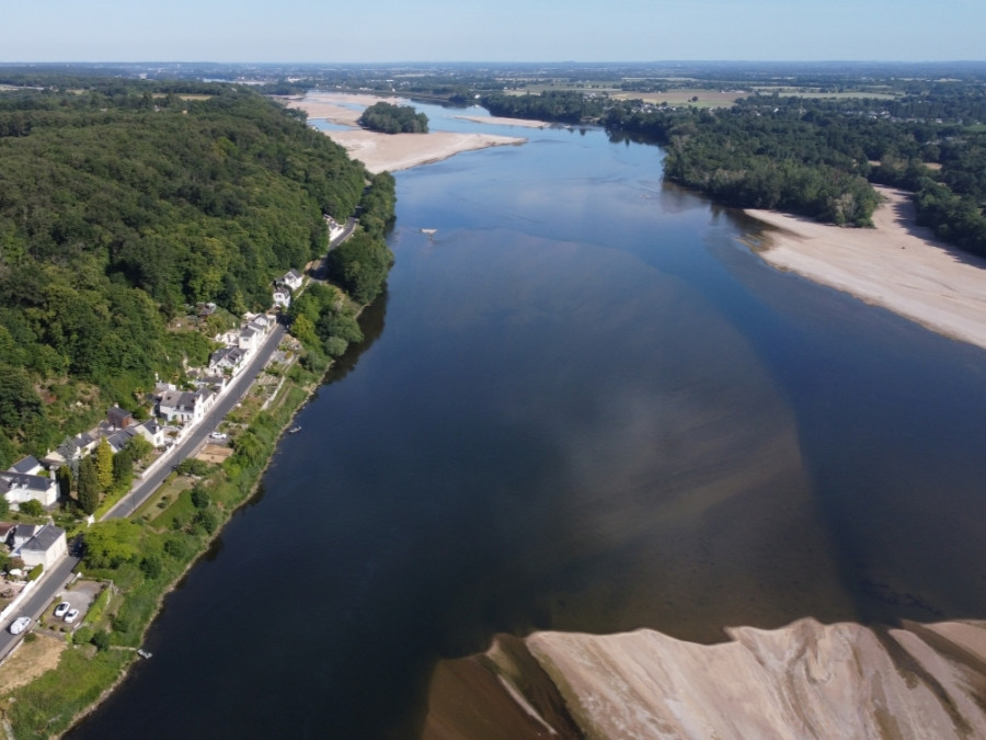 Zandbanken in de Loire