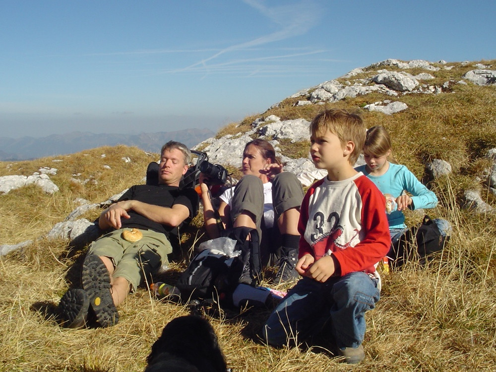 Met kinderen in Tirol