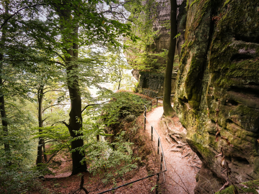 Wandelroutes Elbezandsteengebergte