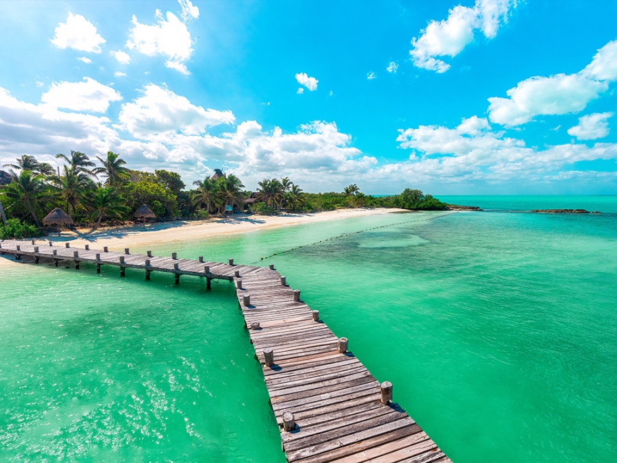 Stranden Yucatan