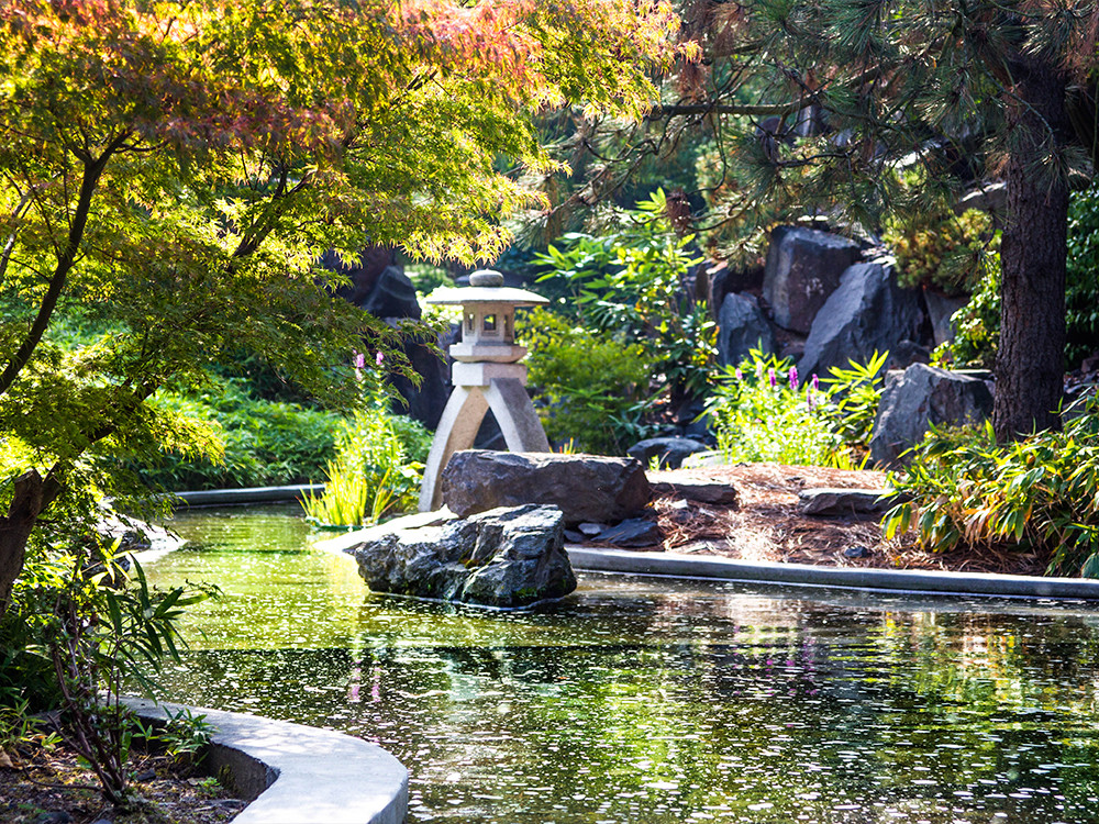 Japanse tuin in Erfurt