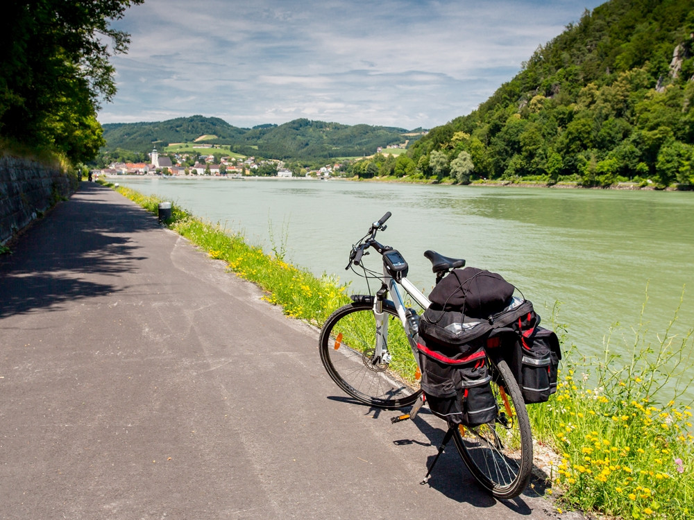 Fietsen Donau