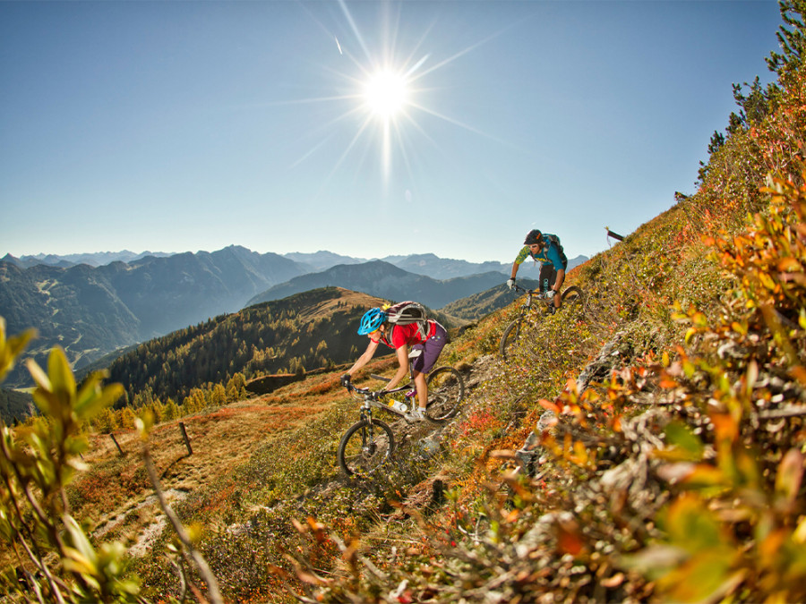 Fietsen in Flachau