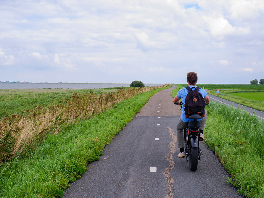 Fietsen naar Marken