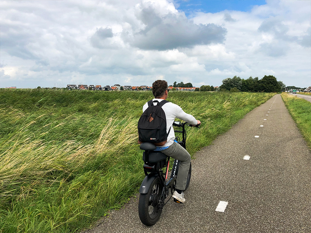 Fietsen naar Marken