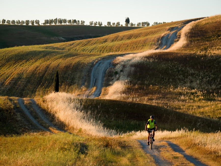 Toscane op de fiets