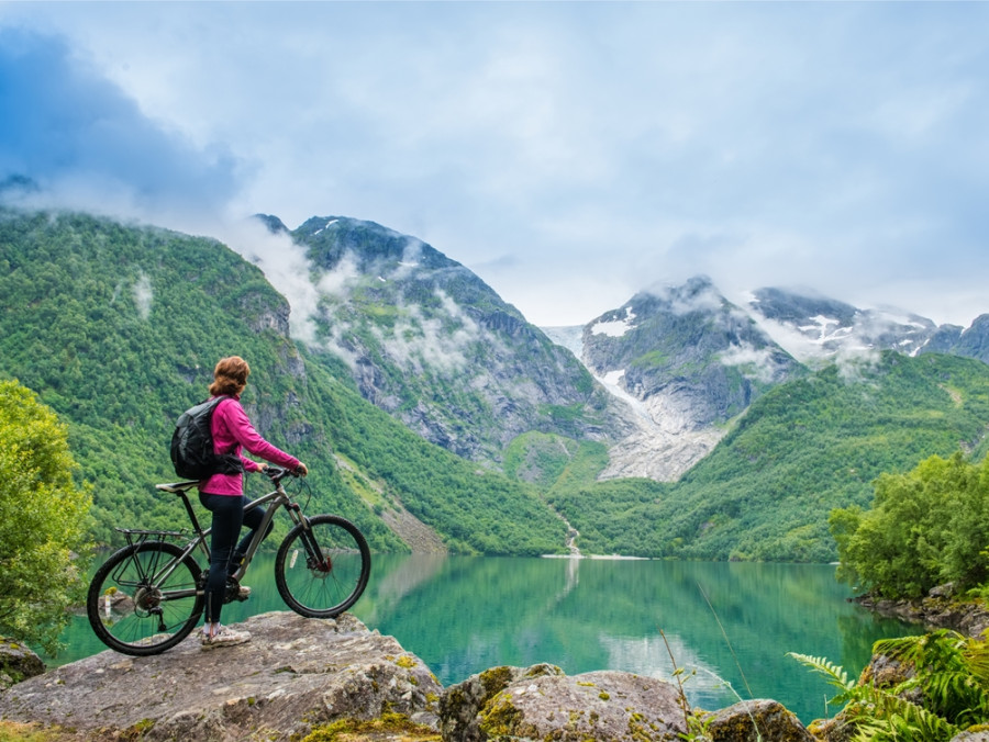 Noorwegen op de fiets
