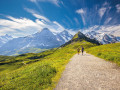 Bergwandeling in de Zwitserse Alpen