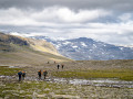 Trektocht in Zweden