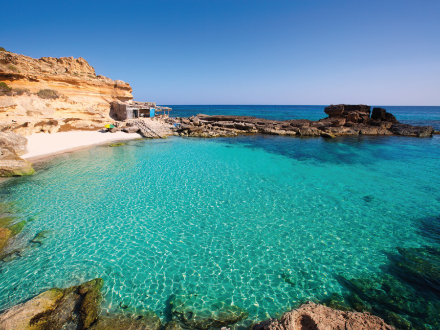 Formentera eiland Balearen