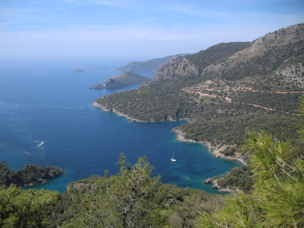 Lycische Weg bij Oludeniz