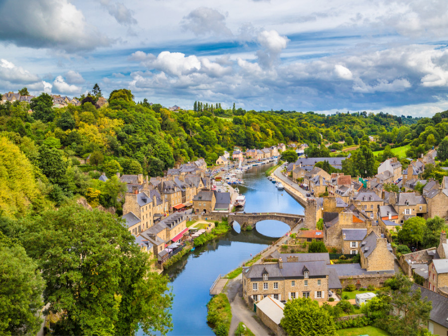 Dinan in Bretagne