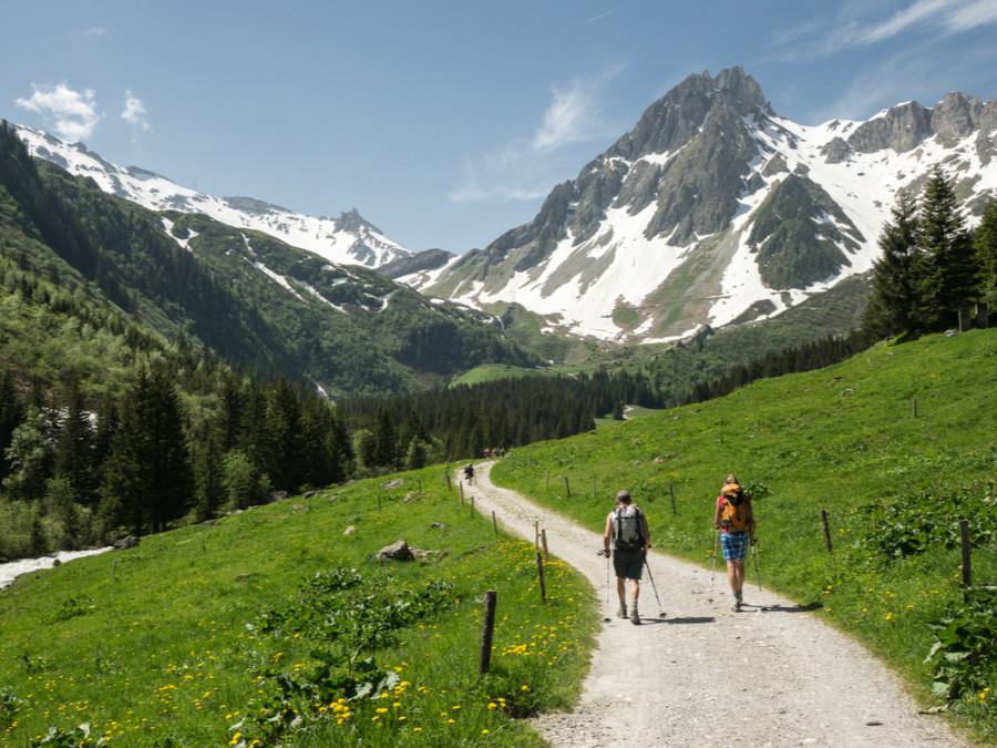 Wandelroute Mont Blanc