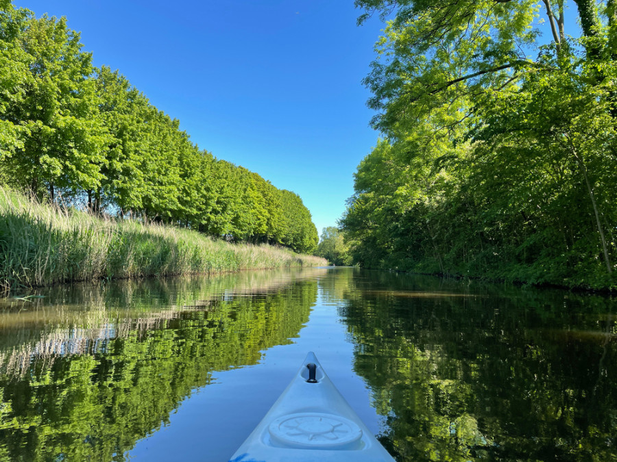 Kajakken in Friesland