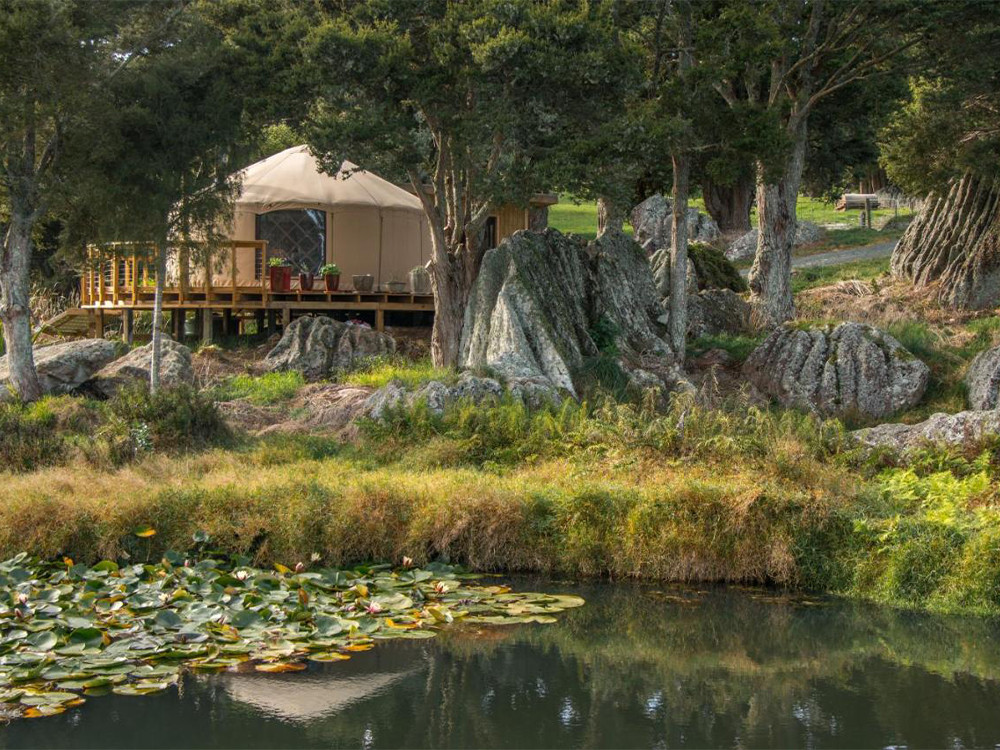 Glamping in Nieuw-Zeeland