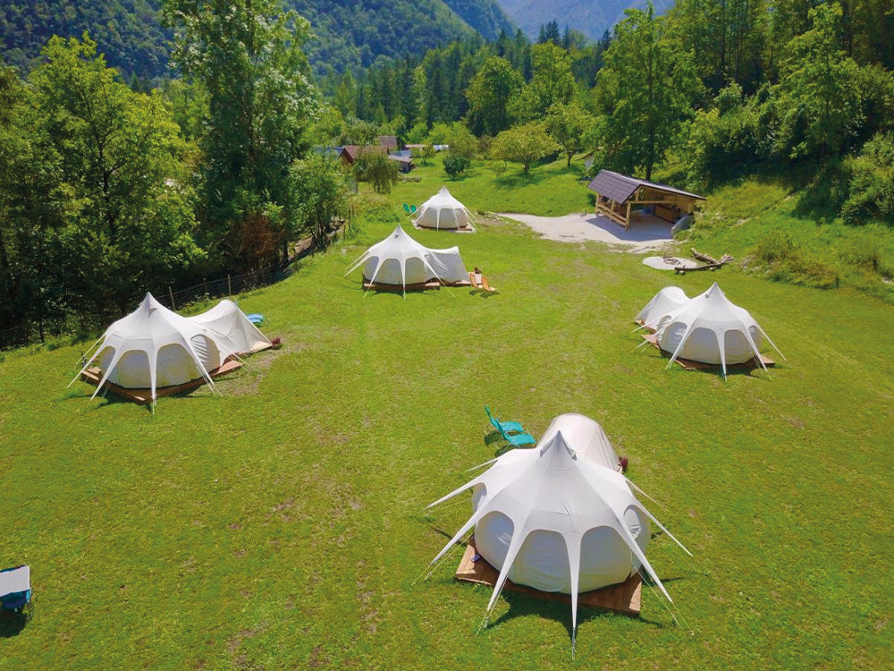 Glamping in Bovec