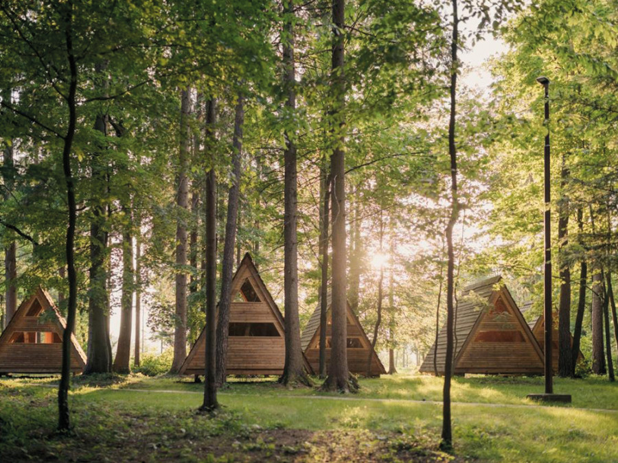 Bosglamping Slovenië