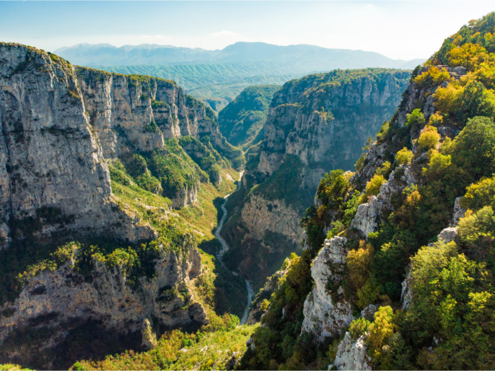 Vikos kloof Griekenland